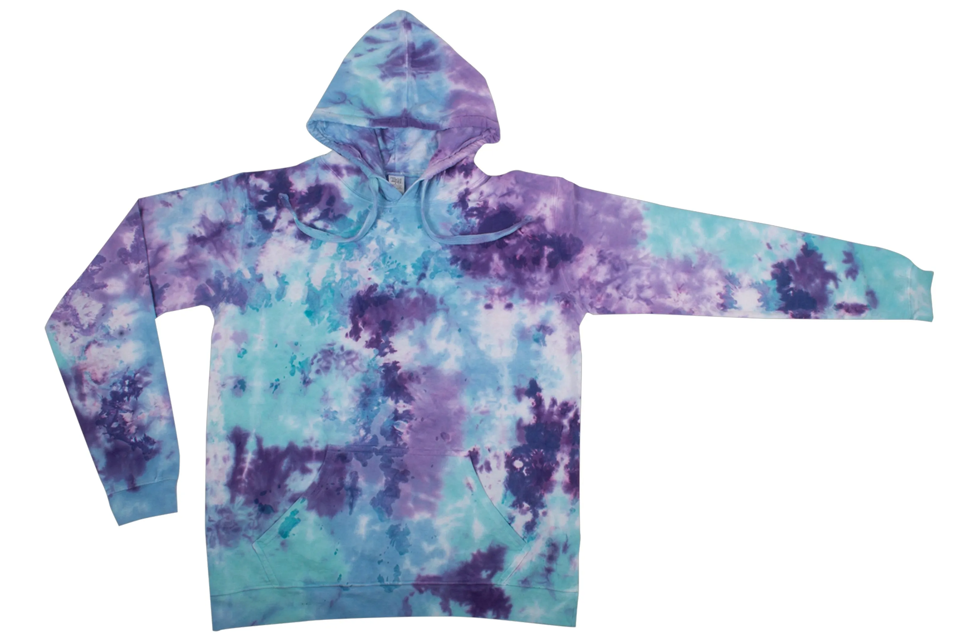 Adults Tie Dye Pullover Hooded Fleece (Style #788)